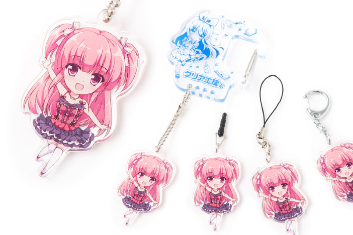 アクリルキーホルダー